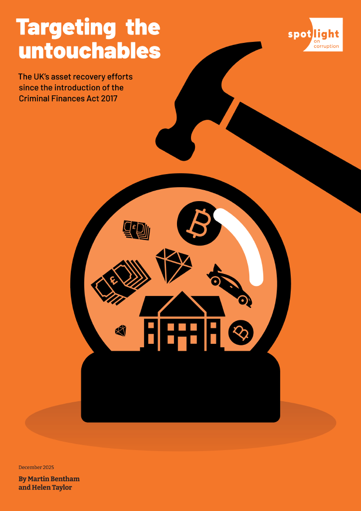 Cover of the 'Targeting the Untouchables' report