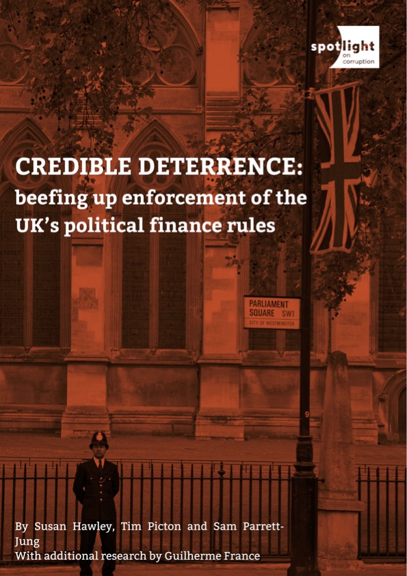 Cover of the Credible Deterrence report